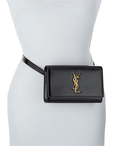 ysl white belt bag|ysl belt bag as crossbody.